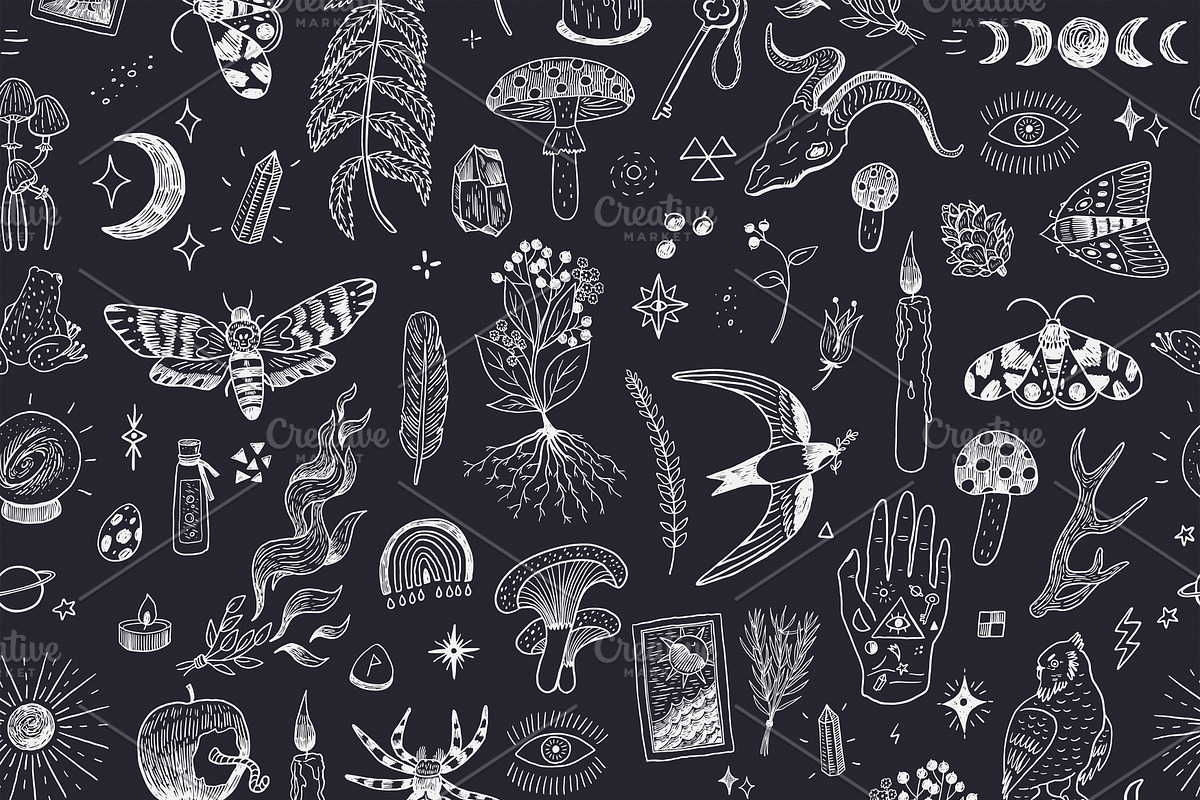 Mystical Forest, an Object Illustration by GooseFrol (Photo 7 of 11)