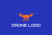 Drone Logo Design Template, a Branding & Logo Template by HueNestify (Thumbnail 1 of 3)