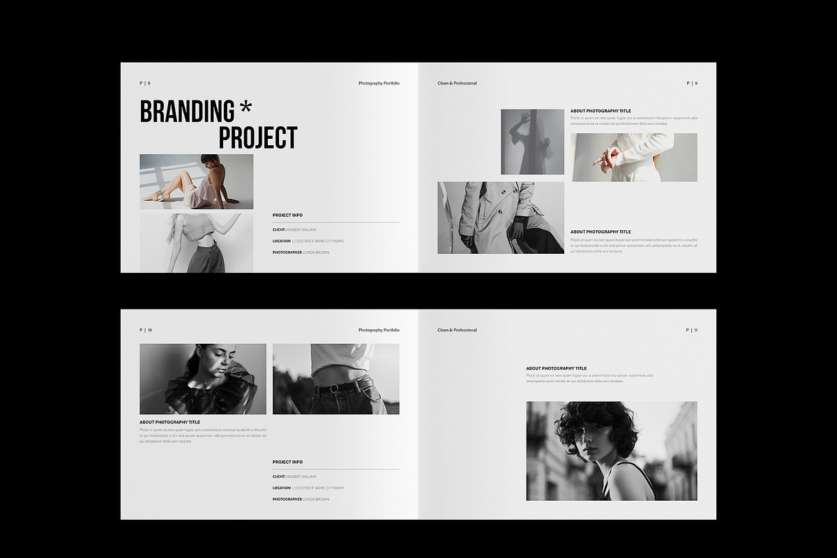 Photography Portfolio Landscape, a Brochure Template by NorthPeak (Photo 5 of 15)