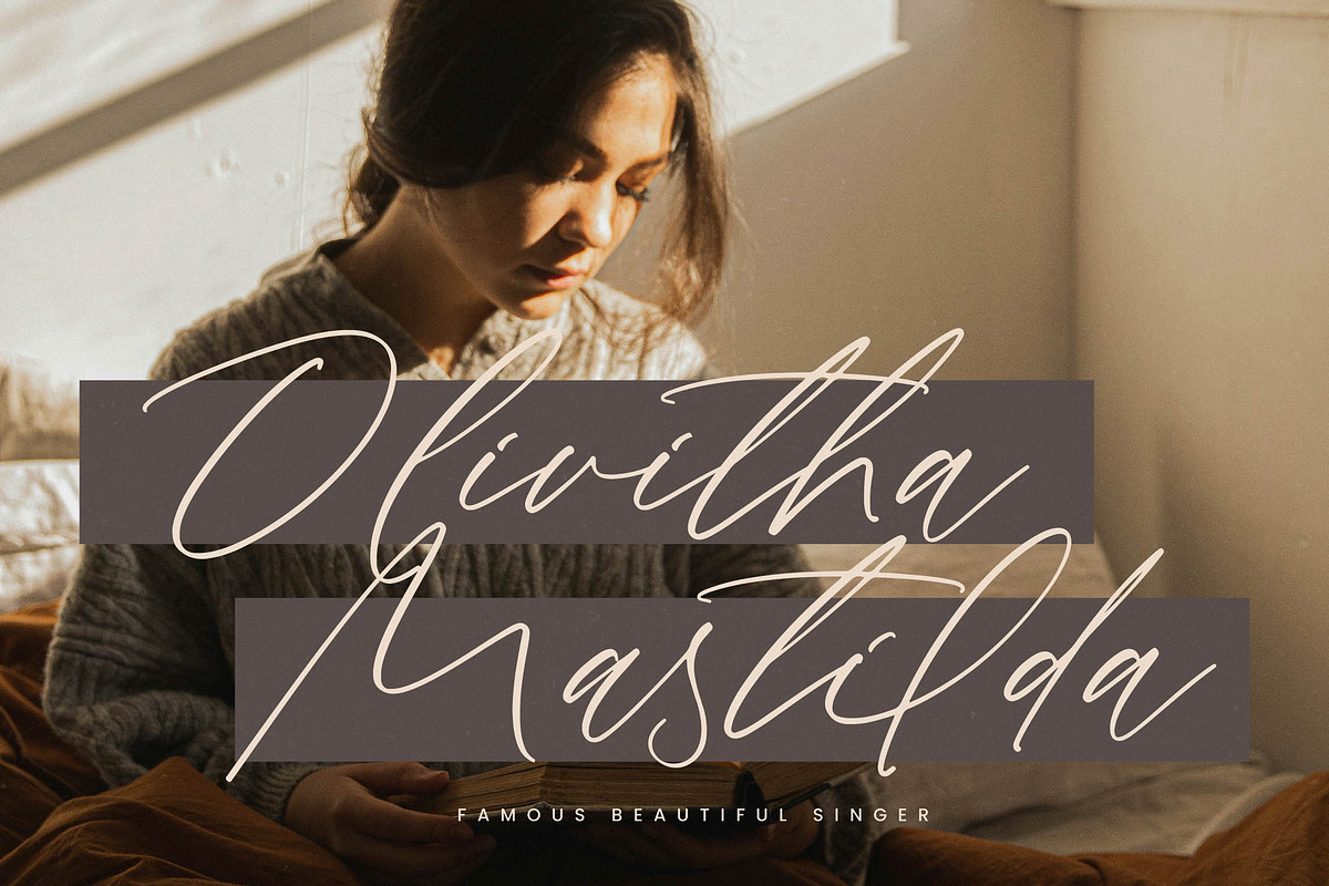 Centtores Pasture Modern Signature, a Script Font by Letterena Studios Script (Photo 4 of 14)
