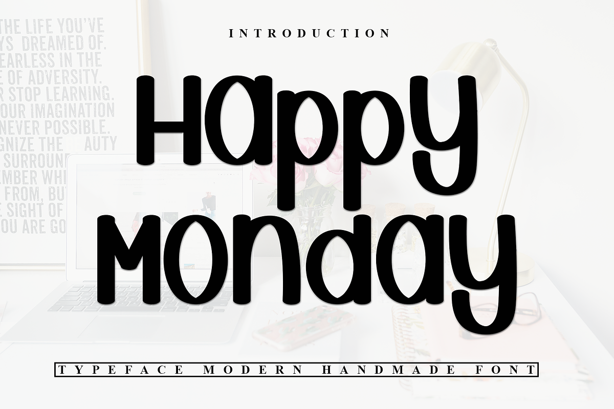 Happy Monday, a Sans Serif Font by InermediaSTUDIO (Photo 1 of 7)