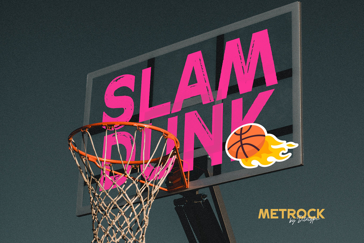 Metrock, a Sans Serif Font by Ditatype (Photo 4 of 11)