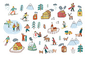 Winter, a Pattern Graphic by GooseFrol (Thumbnail 6 of 8)