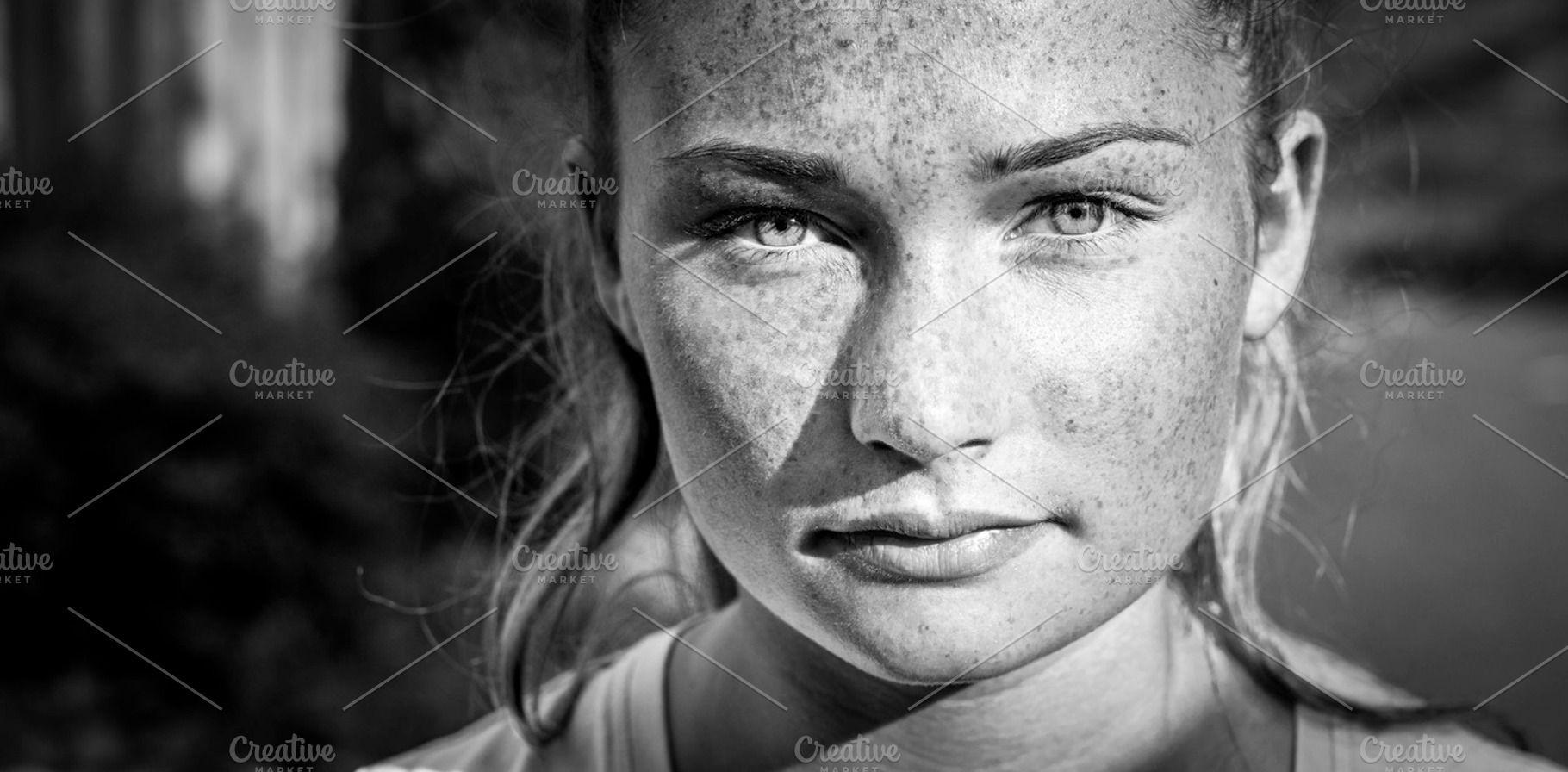 Girl with freckles, a Person Photo by Mister T