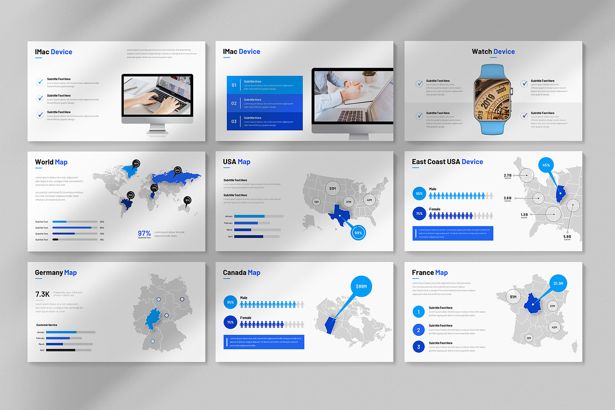 Business Google Slides Presentation, a Presentation Template by GenerousArt (Photo 15 of 20)