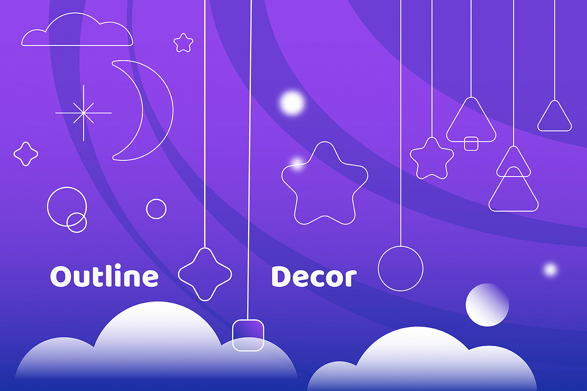 Intergalactic 3D Christmas, a Decorative Illustration by Polar Vectors (Photo 10 of 14)