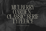 Mulberry Garden - Classic Serif Font, a Serif Font by Pixesia Studio (Thumbnail 13 of 15)