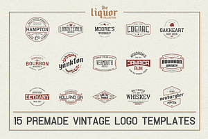 The Retro Brand Font Bundle