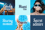 Midnight blue -Retro and psychedelic, a Serif Font by Setara Langit CreativeStd (Thumbnail 4 of 10)