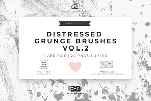 Distressed Grunge Brushes Vol2