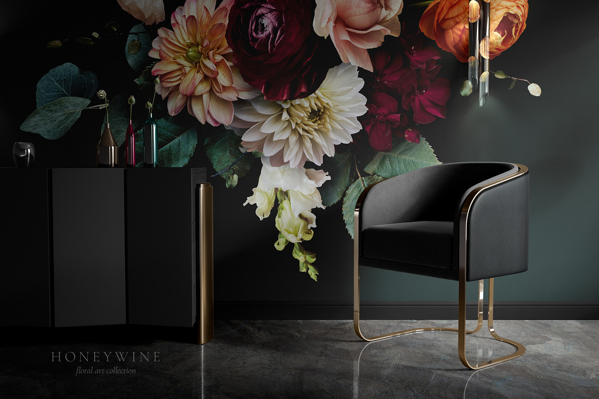 Honeywine Floral Art Collection, an Object Graphic by Eclectic Anthology (Photo 9 of 19)