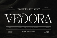 Vedora - Modern Elegant Serif