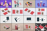61 PLAYING CARDS MOCKUPS BUNDLE, a Packaging Mockup by Xtrahive (Thumbnail 2 of 5)