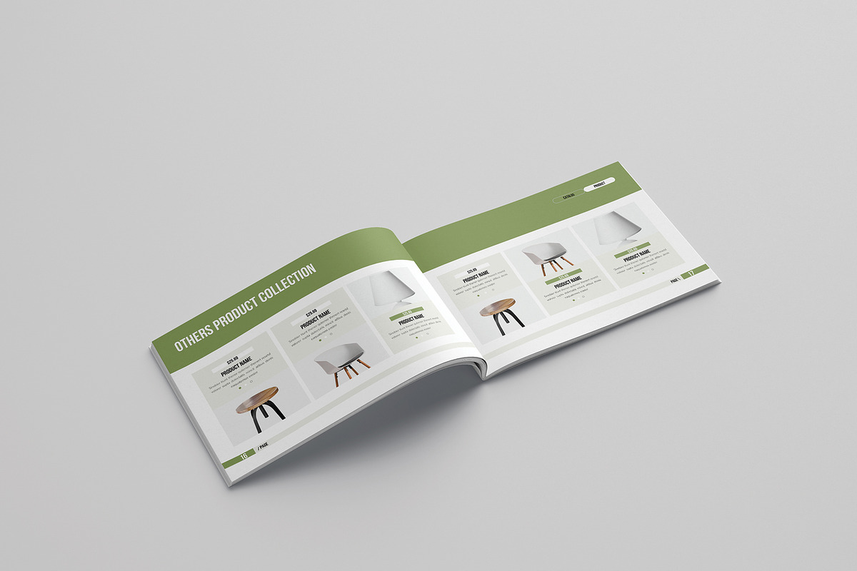 Product Catalog Template Landscape, a Brochure Template by Spark_Creative (Photo 8 of 12)
