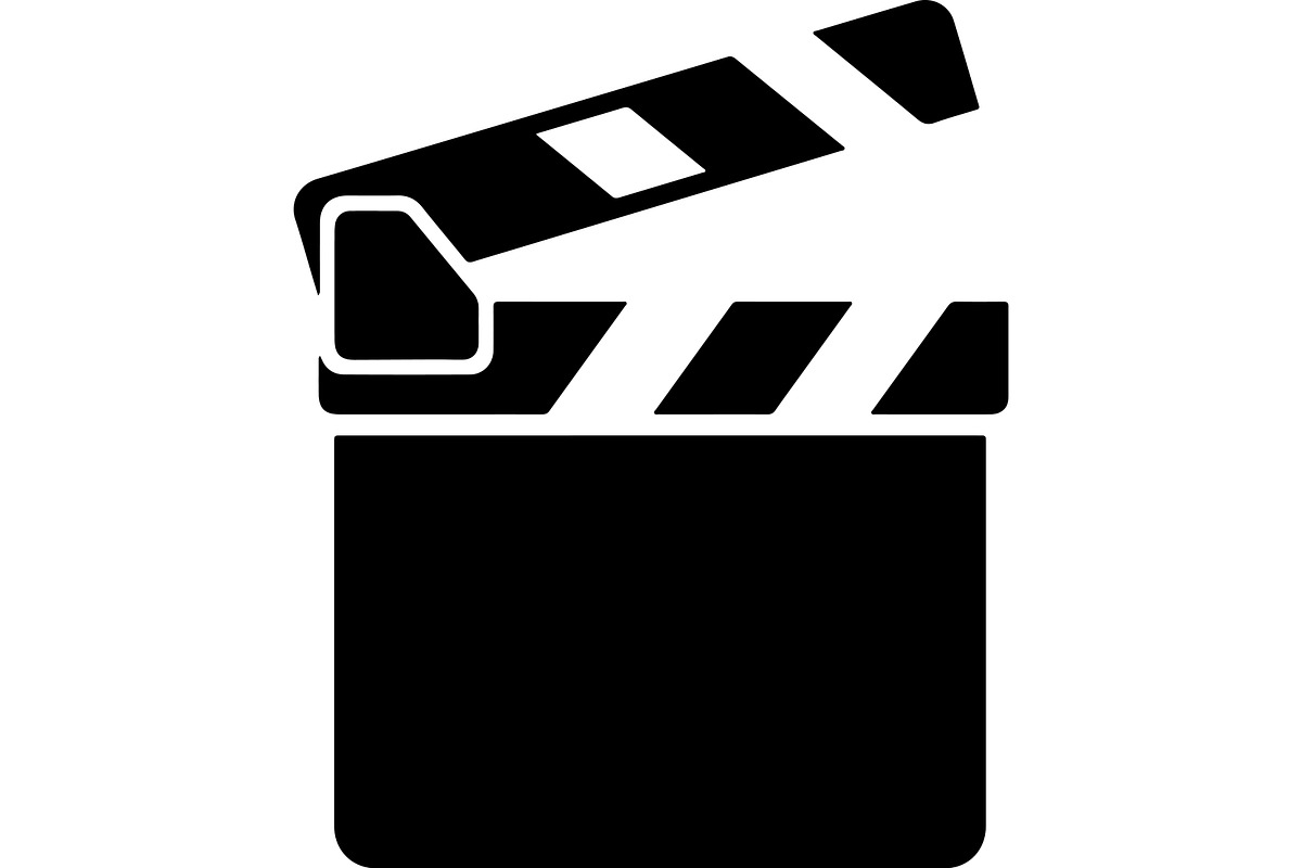 Clapperboard & Movie Slate, a Technology Illustration by balal (Photo 2 of 13)