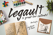 Legault Regular Hand-Drawn Script, a Script Font by The Thrill of Design (Thumbnail 2 of 8)