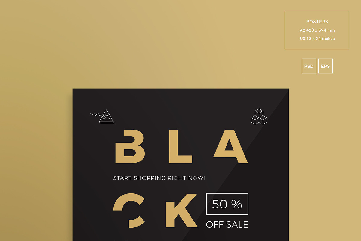 Black Friday Flyer Template Bundle, a Flyer Template by Amber Graphics (Photo 15 of 19)