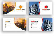 Corporate Business Card Template, a Business Card Template by nandinigraphics (Thumbnail 2 of 3)