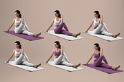 6 Mockups Leggings, Top and Mat, an Apparel Mockup by Grow Design Craft Studio (Thumbnail 3 of 7)