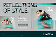 Linetical, a Sans Serif Font by Burntilldead (Thumbnail 8 of 12)