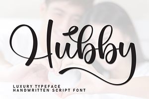 Hubby Script Font