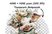 Whimsical Baby Animals Watercolor, an Illustration by one-touch (Thumbnail 4 of 23)