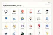 3D World Cup 2026, an Emoji Icon by River Visual (Thumbnail 2 of 5)