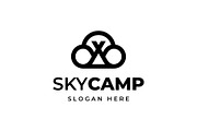 Sky Cloud Tent Camping Logo, a Branding & Logo Template by Buqancreative (Thumbnail 1 of 2)