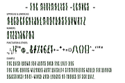 THE MINIMALIST - skinny tall font, a Sans Serif Font by bigmomentsdesign (Thumbnail 8 of 16)