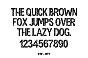 Military Residence – Rugged Font, a Sans Serif Font by KiddoGlyphs Studio (Thumbnail 4 of 4)
