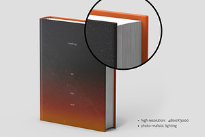 Hardcover Book Mock-up