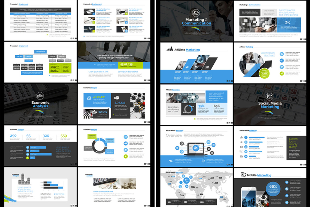 Business Survey Keynote Template preview 4