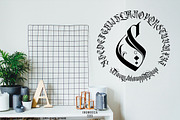RockSands Typeface, a Blackletter Font by inumocca_type (Thumbnail 8 of 9)