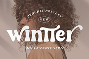 Wintter Modern Chic Serif, a Serif Font by Creatype Studio (Thumbnail 1 of 9)