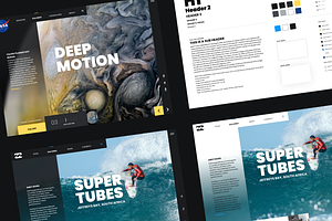 Deep Motion Landing Pages