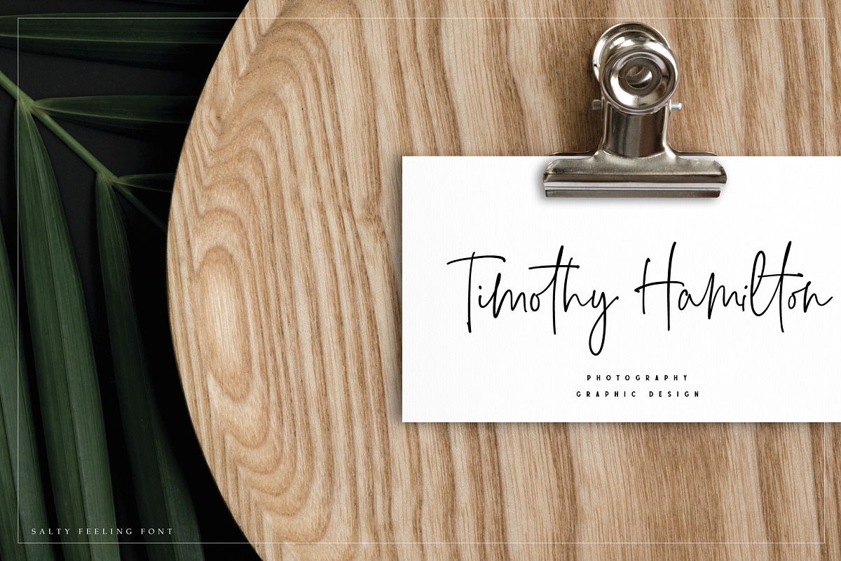 Salty Feeling font duo, a Handwritten Font by SiDesign (Photo 15 of 15)