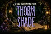 Thorn Shade, a Handwritten Font by BBtypeStudios (Thumbnail 1 of 12)