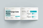 Brand Manual Landscape Template, a Brochure Template by GoldenGrid Studio (Thumbnail 7 of 15)