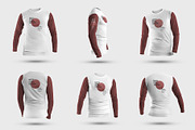 6 Men's Mockups Longsleeve T-Shirt, a Shirt Mockup by Grow Design Craft Studio (Thumbnail 9 of 9)