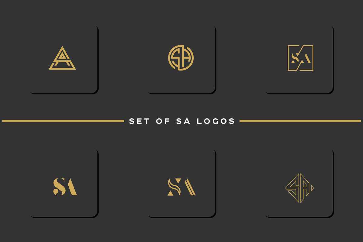 SET OF AS LOGO DEAIGN, a Branding & Logo Template by art_creater