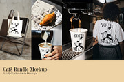 Café Mockup Bundle Branding, a Packaging Mockup by ABC Studio (Thumbnail 1 of 7)