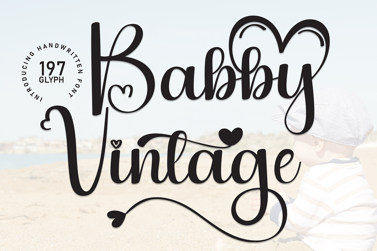 Baby Vintage | Script Font
