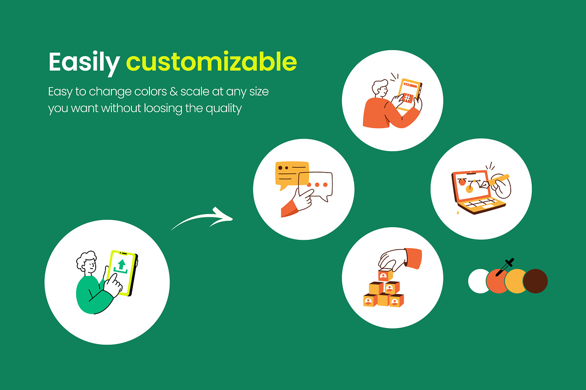 Marketing & Growth Icons Bundle, a Duotone Icon by Prosymbols (Photo 4 of 9)