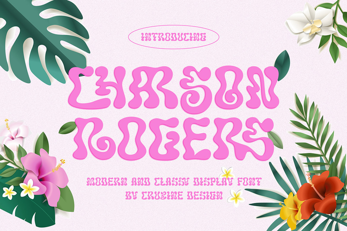 Charson Rogers, a Handwritten Font by Cruzine (Photo 1 of 8)
