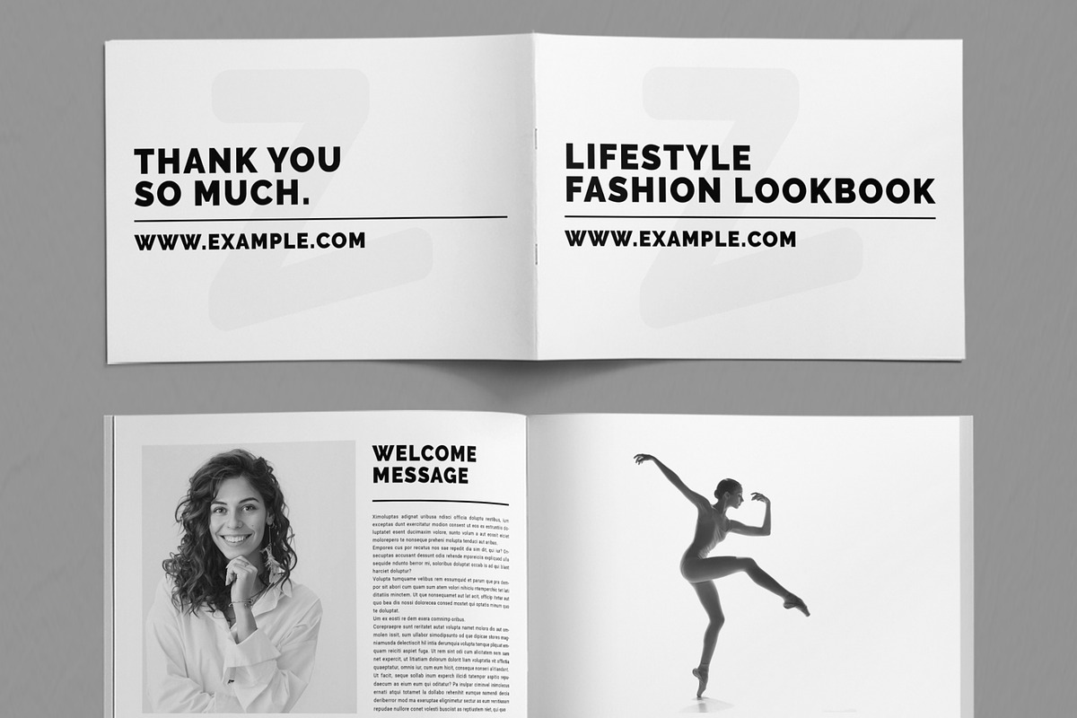 Fashion Magazine Template Landscape, a Magazine Template by ContestDesign (Photo 2 of 5)