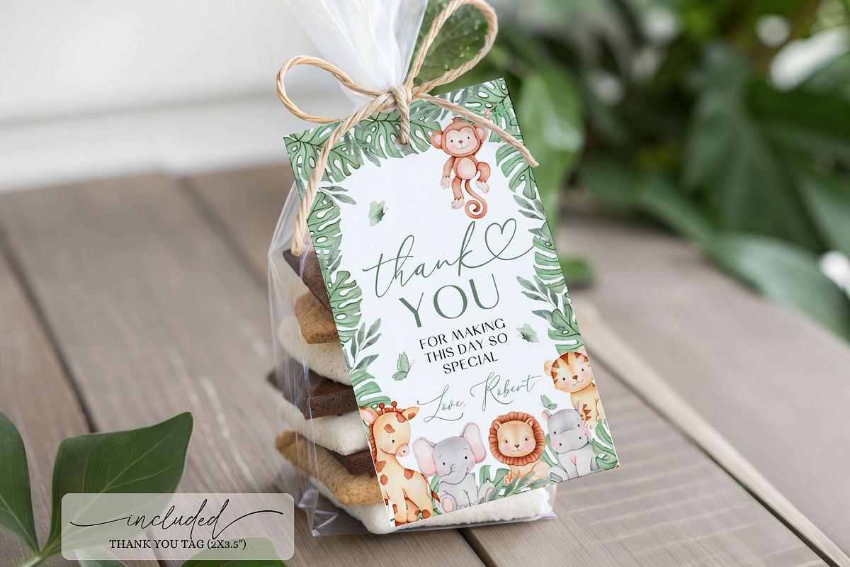 Wild One First Bday Invitation Set, a Templates & Theme by VeliusCreativeStudio (Photo 3 of 6)