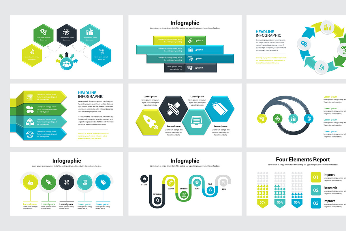 Business Infographic PowerPoint, a Presentation Template by RsmBoutique2021 (Photo 5 of 6)