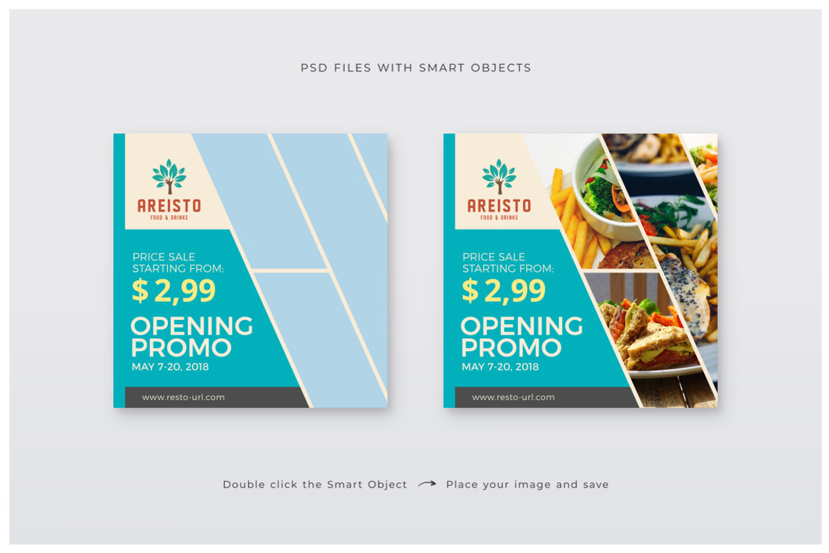 48 Instagram Food Banners, a Social Media Template by Studio Siv (Photo 7 of 7)