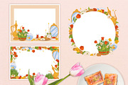 Happy Nowruz Day. Vector set, a Seasonal Illustration by Tata Pilip (Thumbnail 10 of 14)
