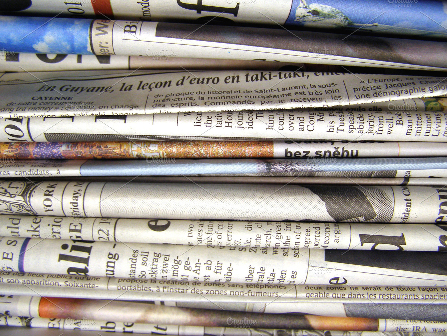 Newspapers containing newspaper, newspapers, and news